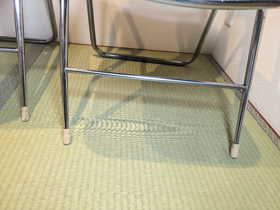 ウチダ パイプ椅子 折りたたみ椅子 4脚 UCHIDA