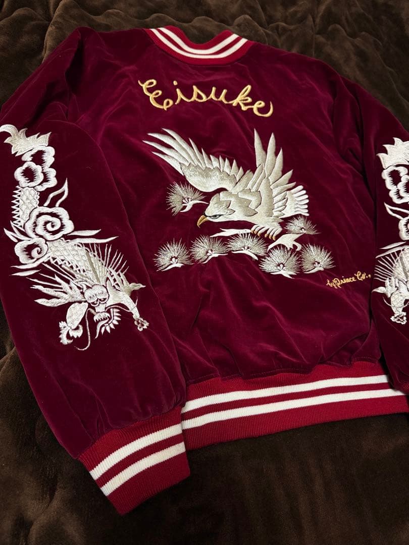 値下げました プリンス商会 鷲 龍 日本限定 スカジャン vintage 美品