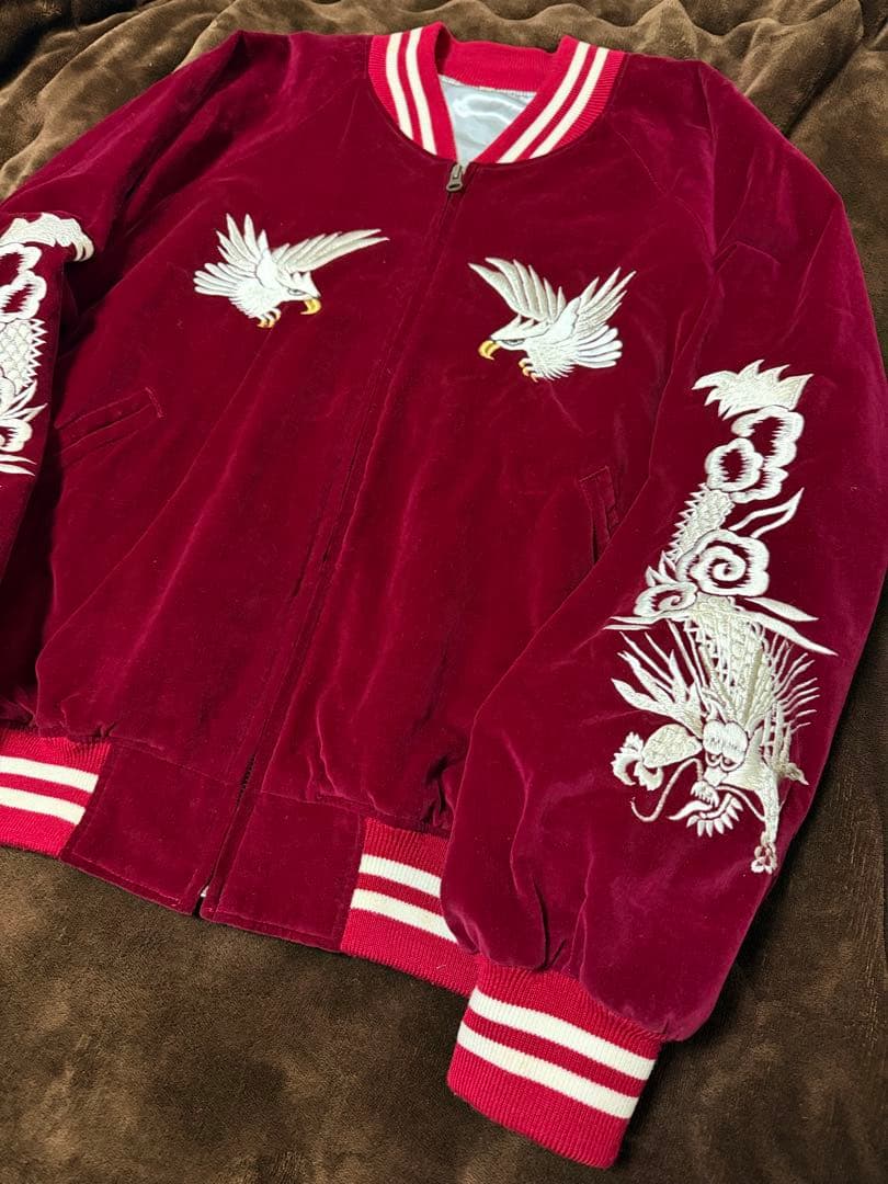 値下げました プリンス商会 鷲 龍 日本限定 スカジャン vintage 美品