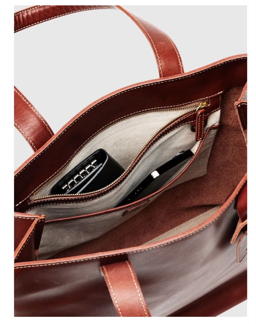 土屋鞄 ディアリオトールトート ブラウン