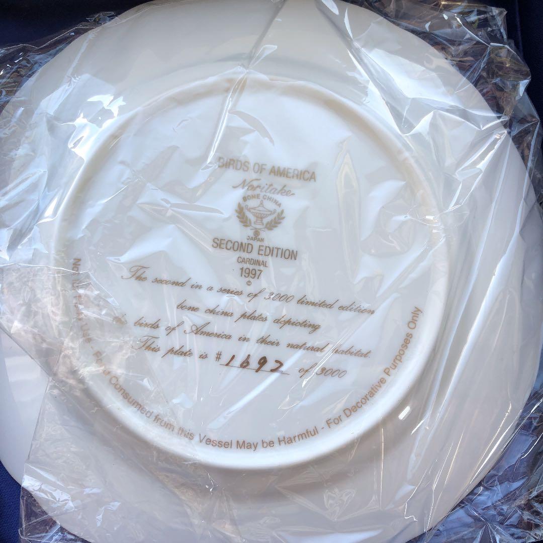 ノリタケ 1997年 3000枚限定品 希少品　鳥柄