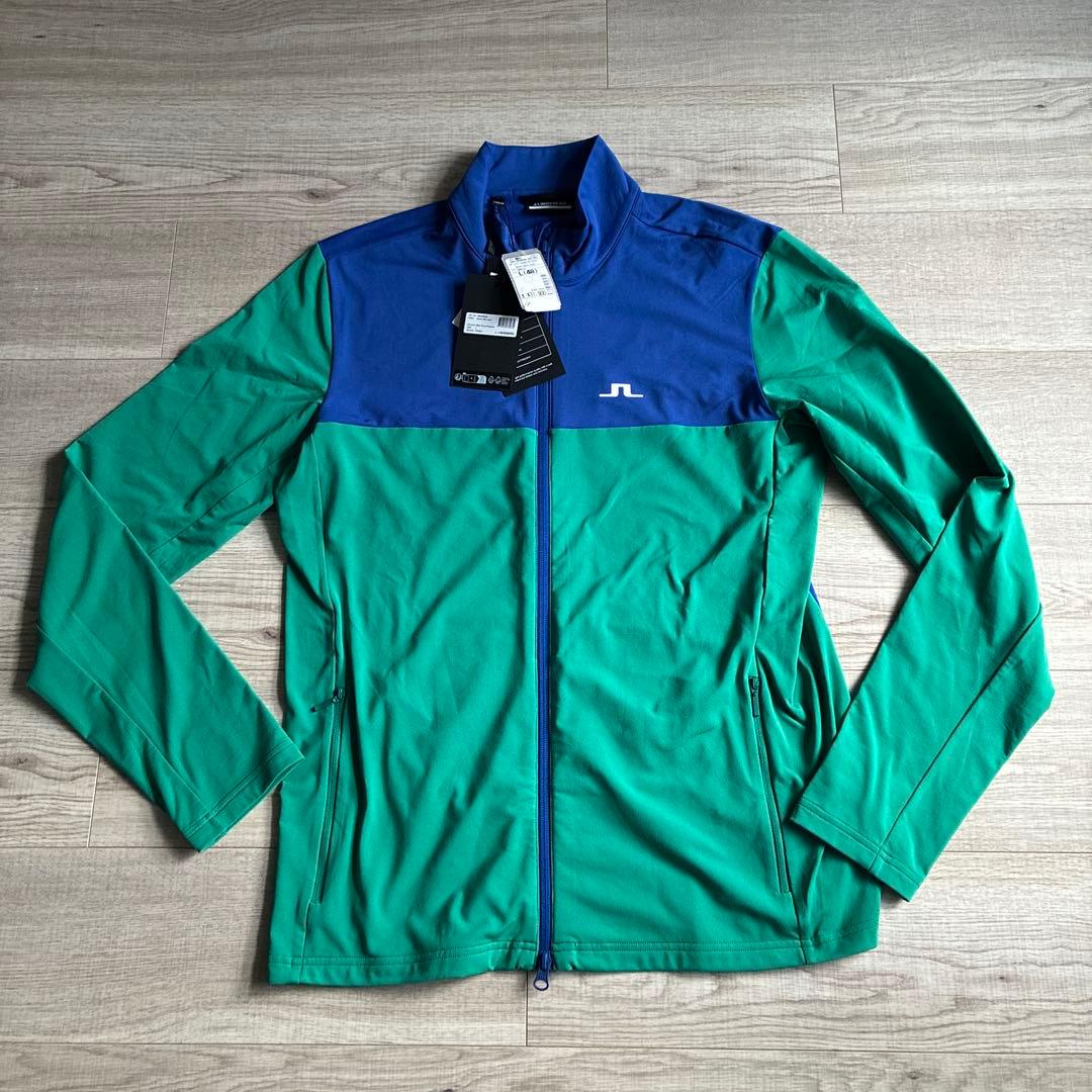 定価約3.2万 未使用 jリンドバーグ banks mid ゴルフジャケット L