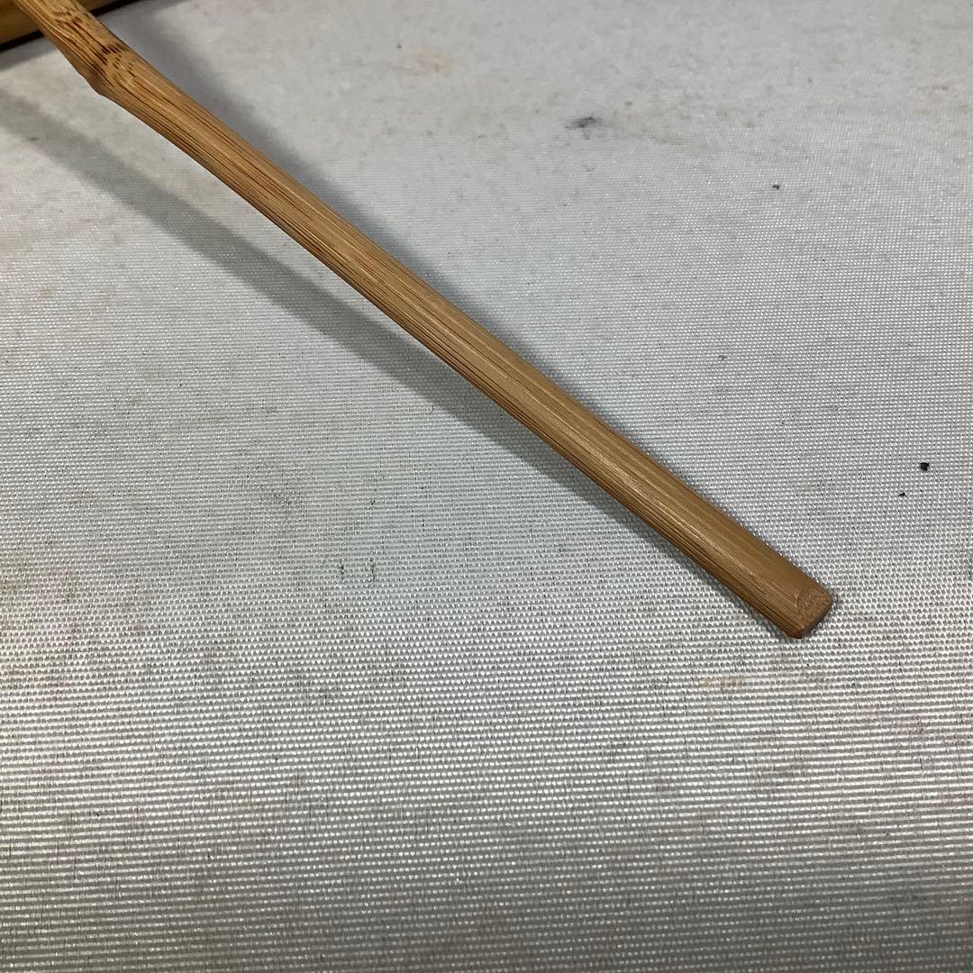 煤竹　茶杓　建仁寺　竹田益州　竹器師　宗陵　茶道具