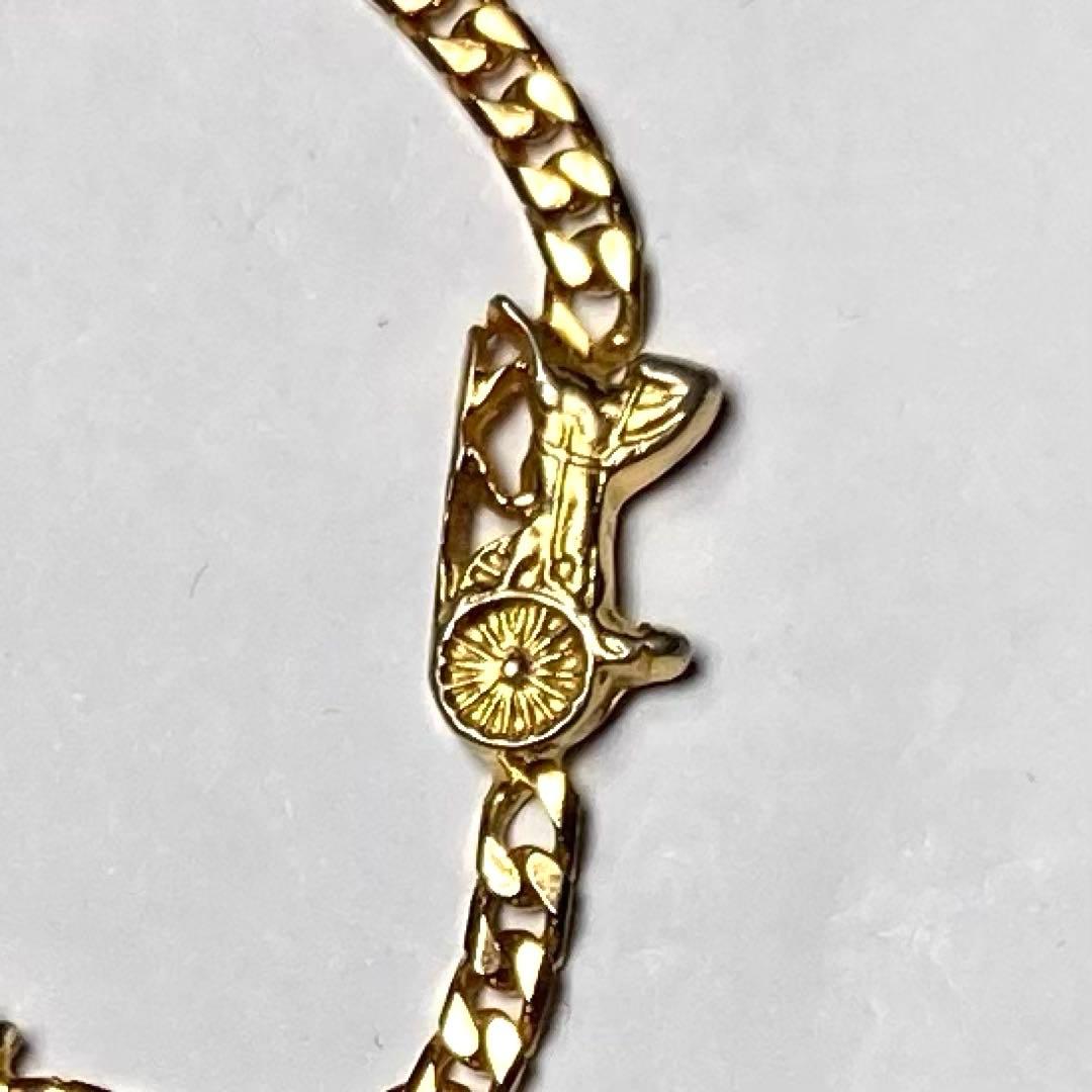 ma♡様　CELINEセリーヌ　サルキー 喜平　ブレスレット　馬車 ヴィンテージ