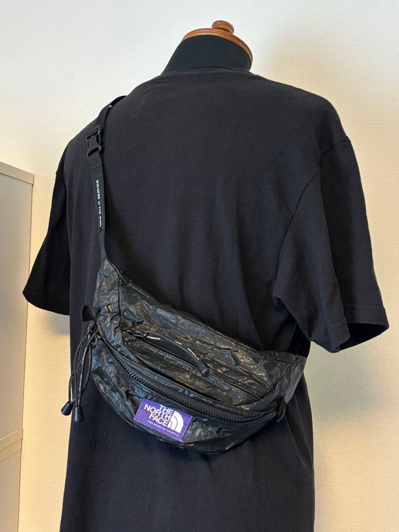 パープルレーベル/ウエストバッグ/ブラック/NN7050N/ノースフェイス/良品