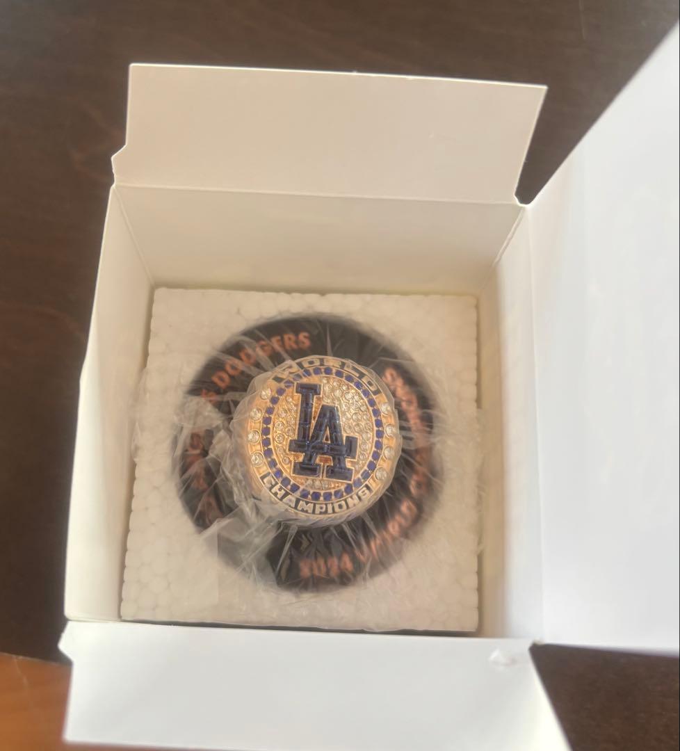 2024年ワールドチャンピオン記念リング 2025年8／6限定配布 大谷翔平