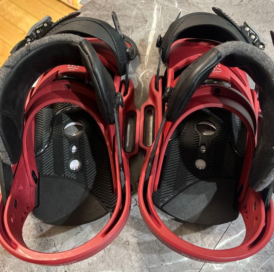 ￼BURTONバートン MISSION ESTビンディング　Ｍ／Ｌスノーボード