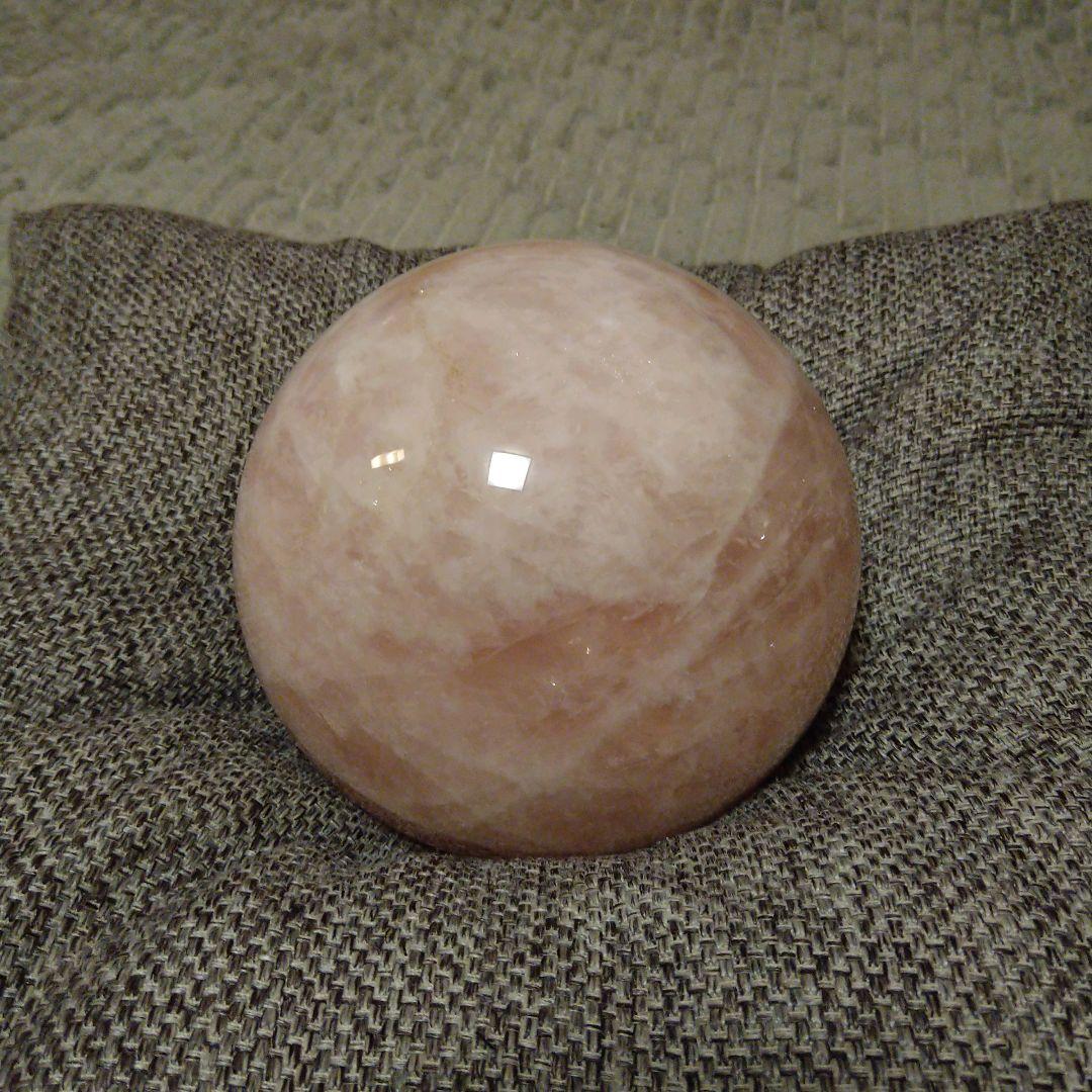紅水晶球 ローズクォーツ 直径15センチ パワーストーン