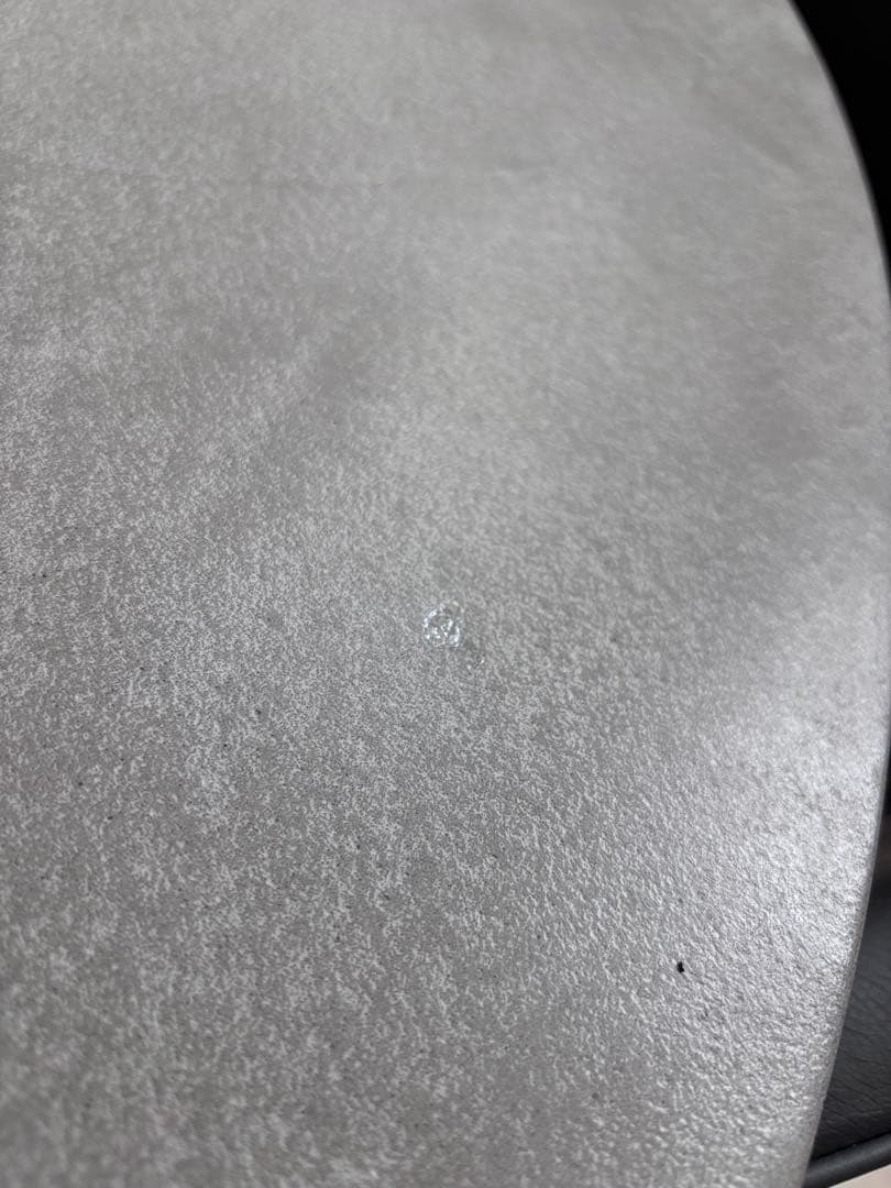 セメント調 円形ダイニングテーブル 120cm モールテックス風