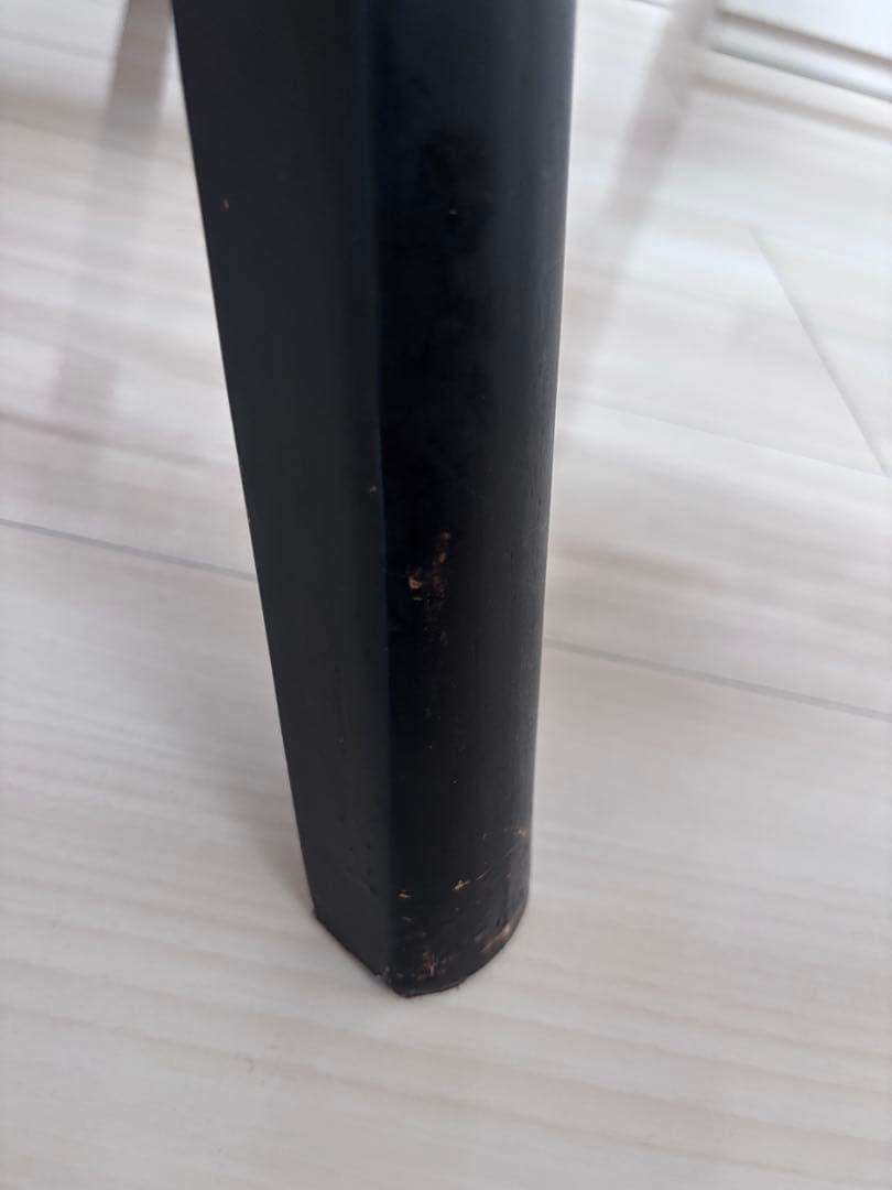 セメント調 円形ダイニングテーブル 120cm モールテックス風