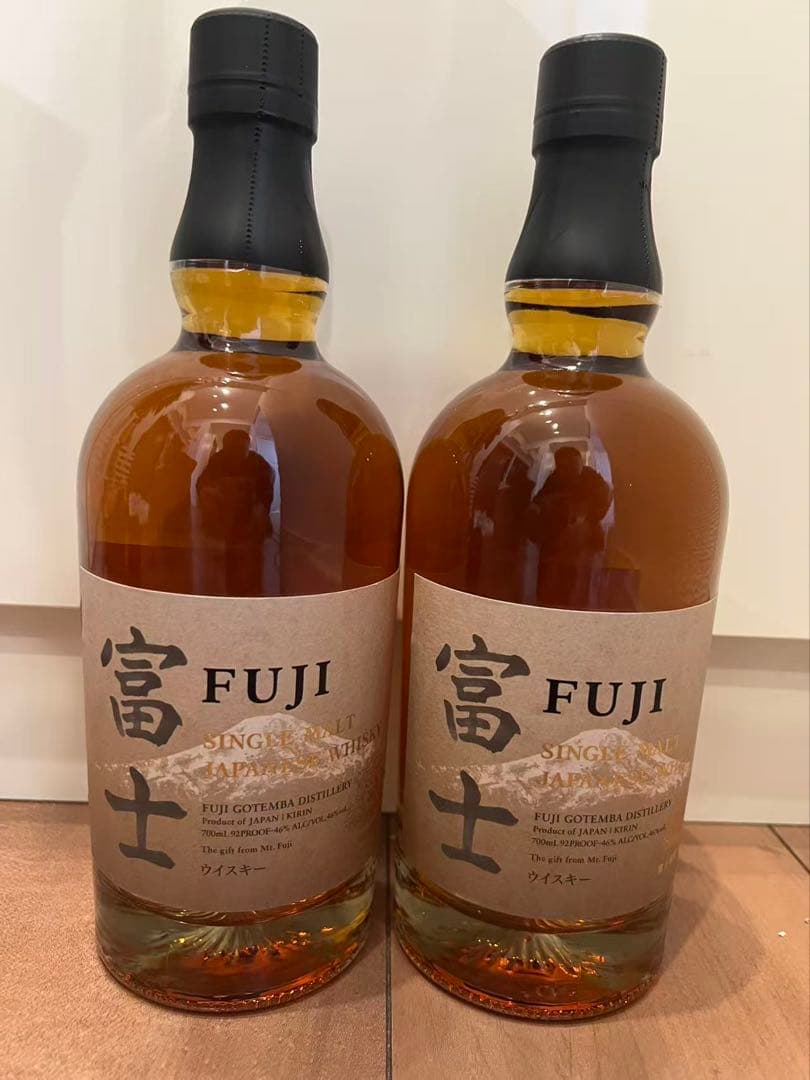 富士シングルモルトウイスキー 46% 700ml 2本セット