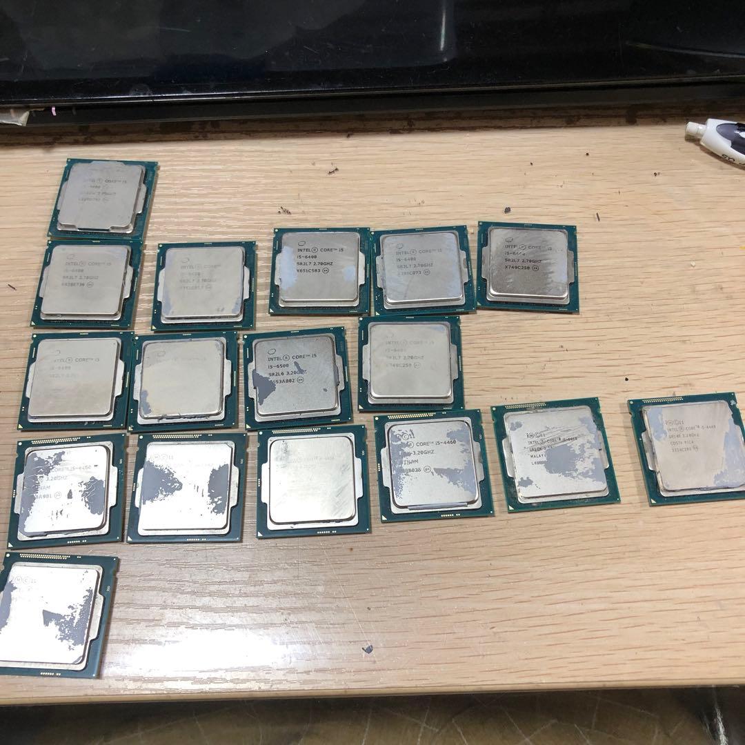 956 Corei5 7世代 6世代 4世代 CPU 17個 まとめ売り