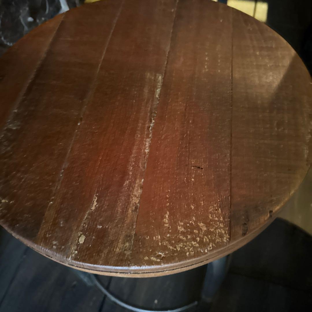 インドアイアンアップダウンスツール 丸座椅子Ｃ