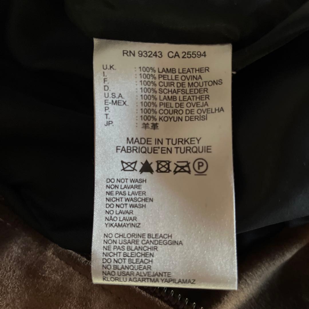 ☆DIESEL☆ディーゼル☆ダブルライダースジャケット☆ラムレザー【送料込み】