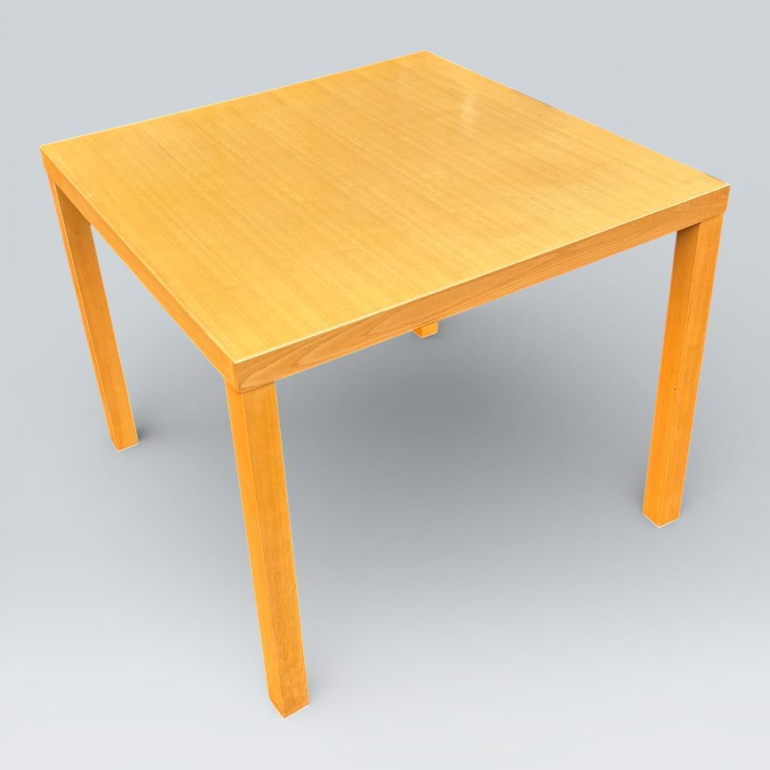 【最終価格】無印良品 ダイニングテーブル 正方形85cm ナチュラル 廃盤希少