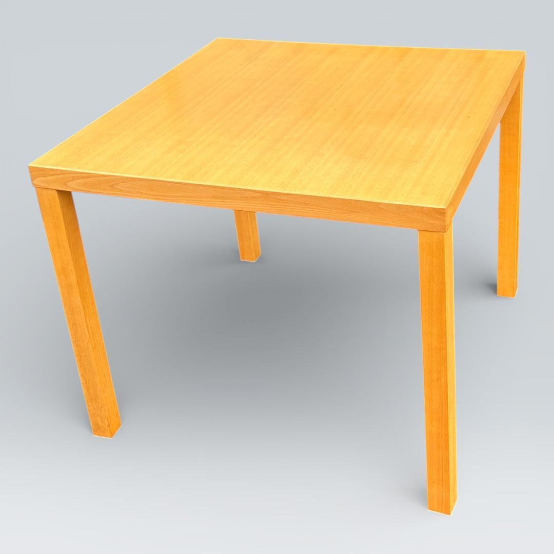 【最終価格】無印良品 ダイニングテーブル 正方形85cm ナチュラル 廃盤希少