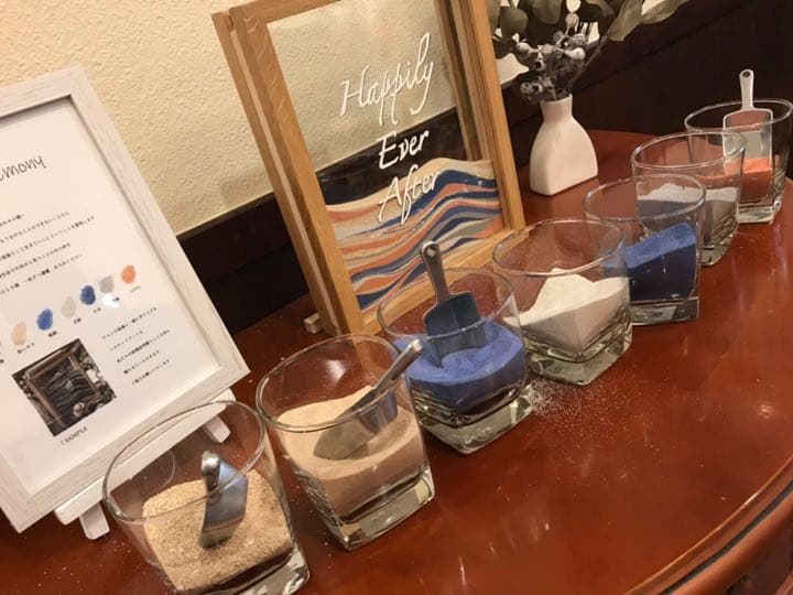 サンドセレモニー 容器 蓋つき 砂 説明文 セット