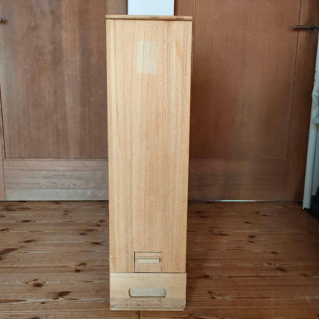 m*i様 米蔵　30kgタイプ 竹本力雄作 総桐米びつ 防湿 防虫 ライスストッ