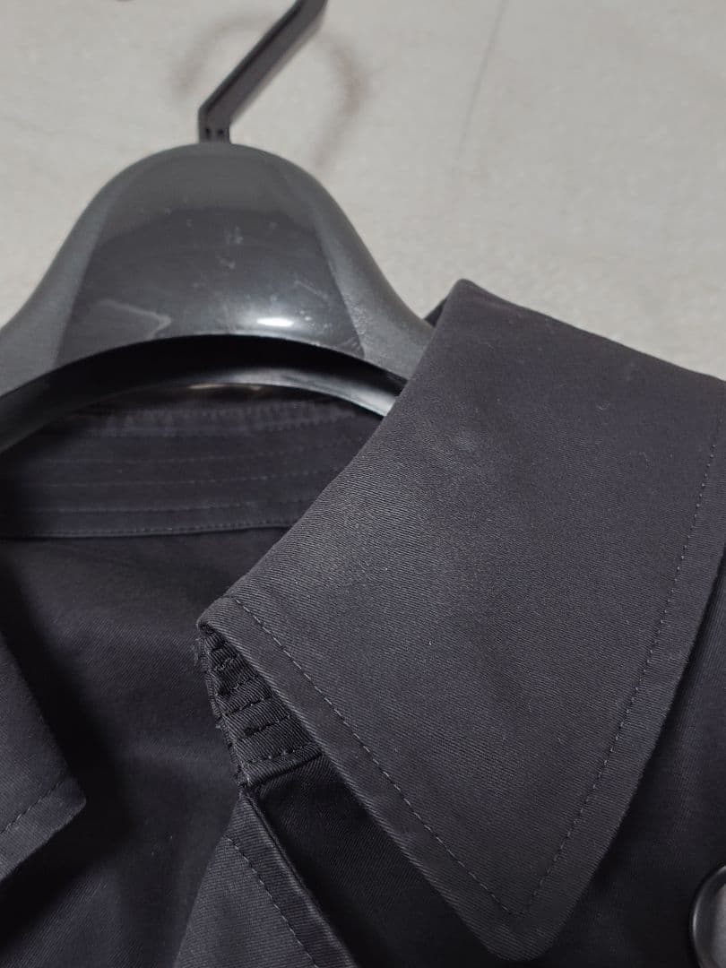 ジャケット・アウター stein oversised trench coat 22aw black S