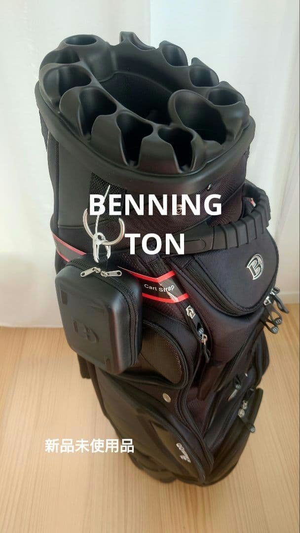 BENNINGTON Golf Bブラック キャディバッグ 新品未使用品15分割