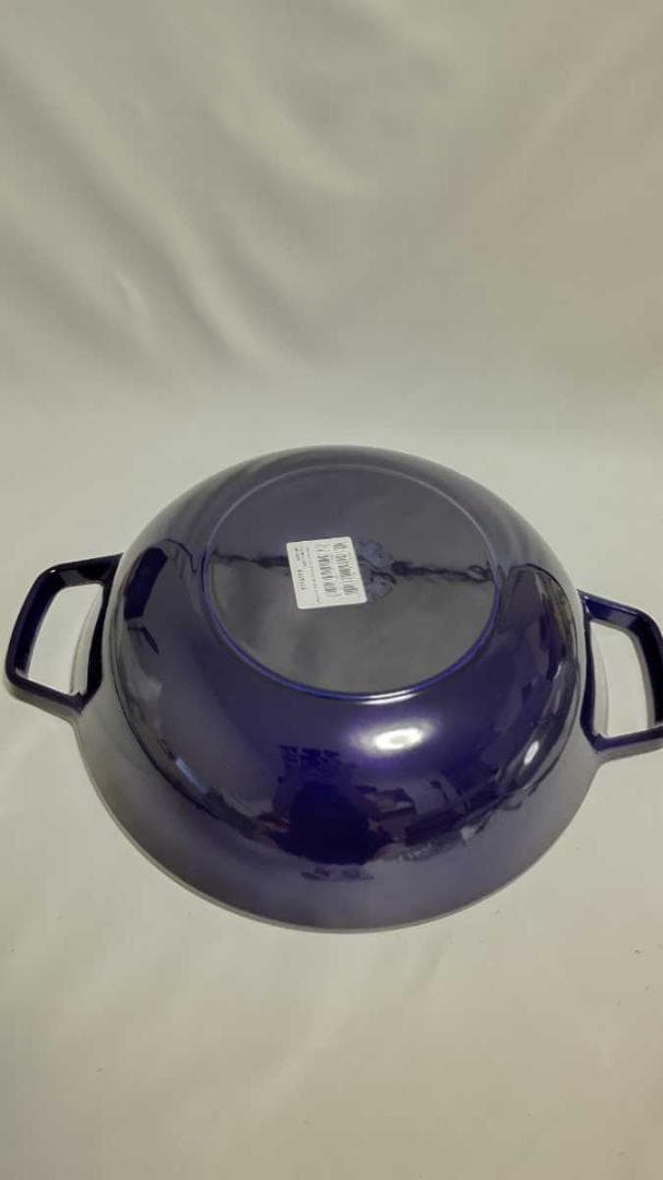 ストウブ マルチパン30㎝　グランブルー　シリアルナンバーつき