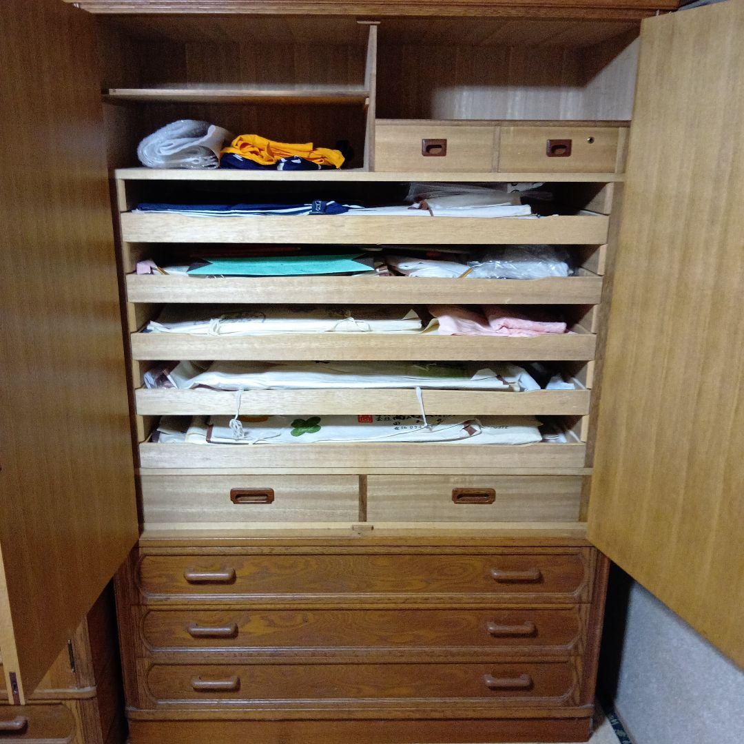 和箪笥 木製衣類(着物)収納タンス