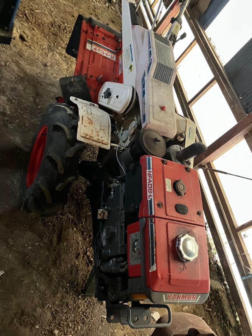 ヤンマー耕運機　セル付き　8馬力