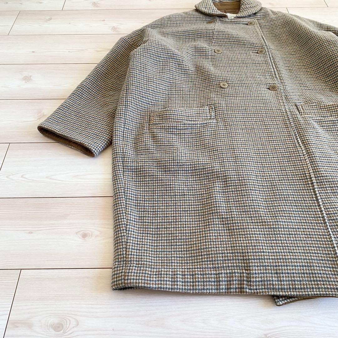 Kanocoさん着用 グランマママドーター ラウンドカラーワイドコート ゆったり