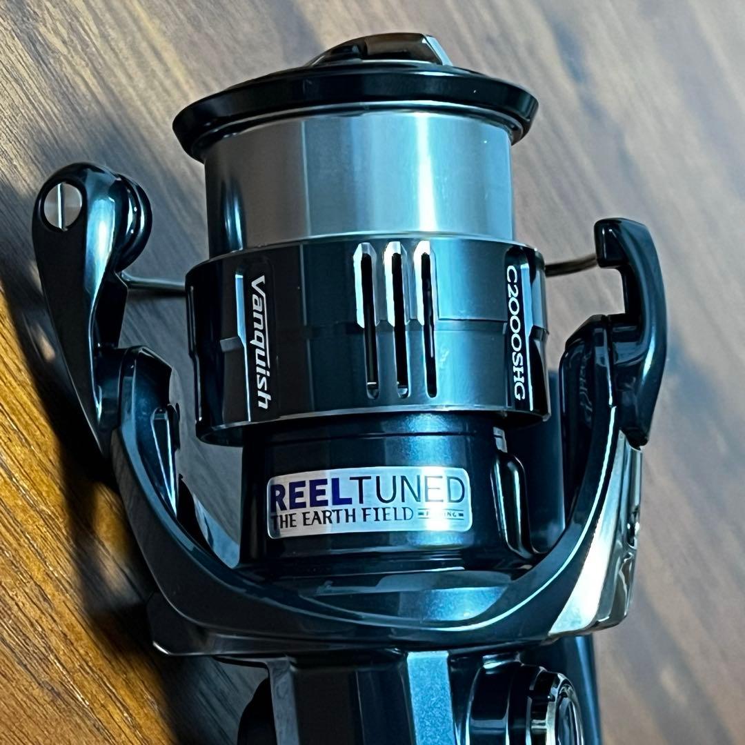 超美品　19ヴァンキッシュC2000SHG アースフィールドチューン　ハンドル無