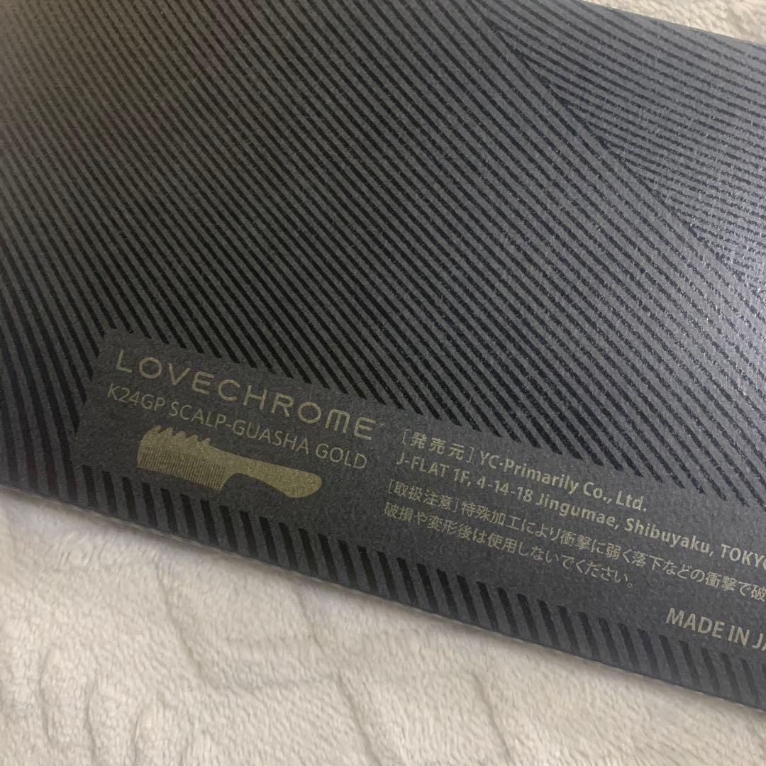 新品未開封　ラブクロム　 K24GP スカルプカッサ　ゴールド