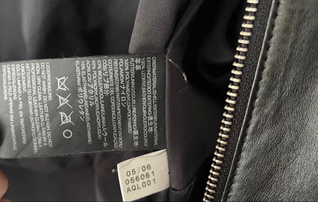 定価12万‼️Y-3ヨウジヤマモト レザージャケット