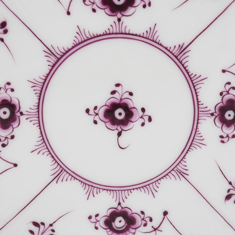 ロイヤルコペンハーゲン バーガンディ フルレース プレート 17.5cm #4