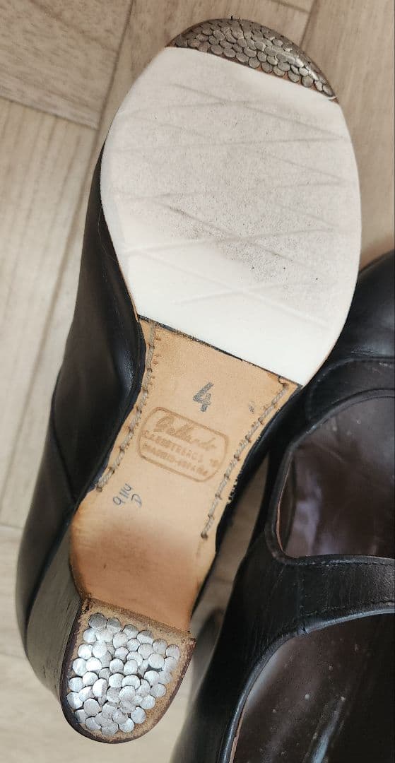 ガジャルド　フラメンコシューズ 黒 サイズ4