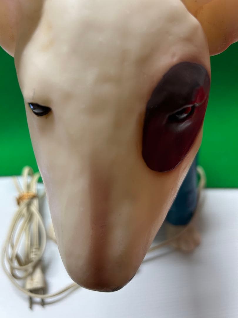 ★ROXY★BUD LIGHT ブルテリア　バド犬　店頭用　ランプ　ソフビ