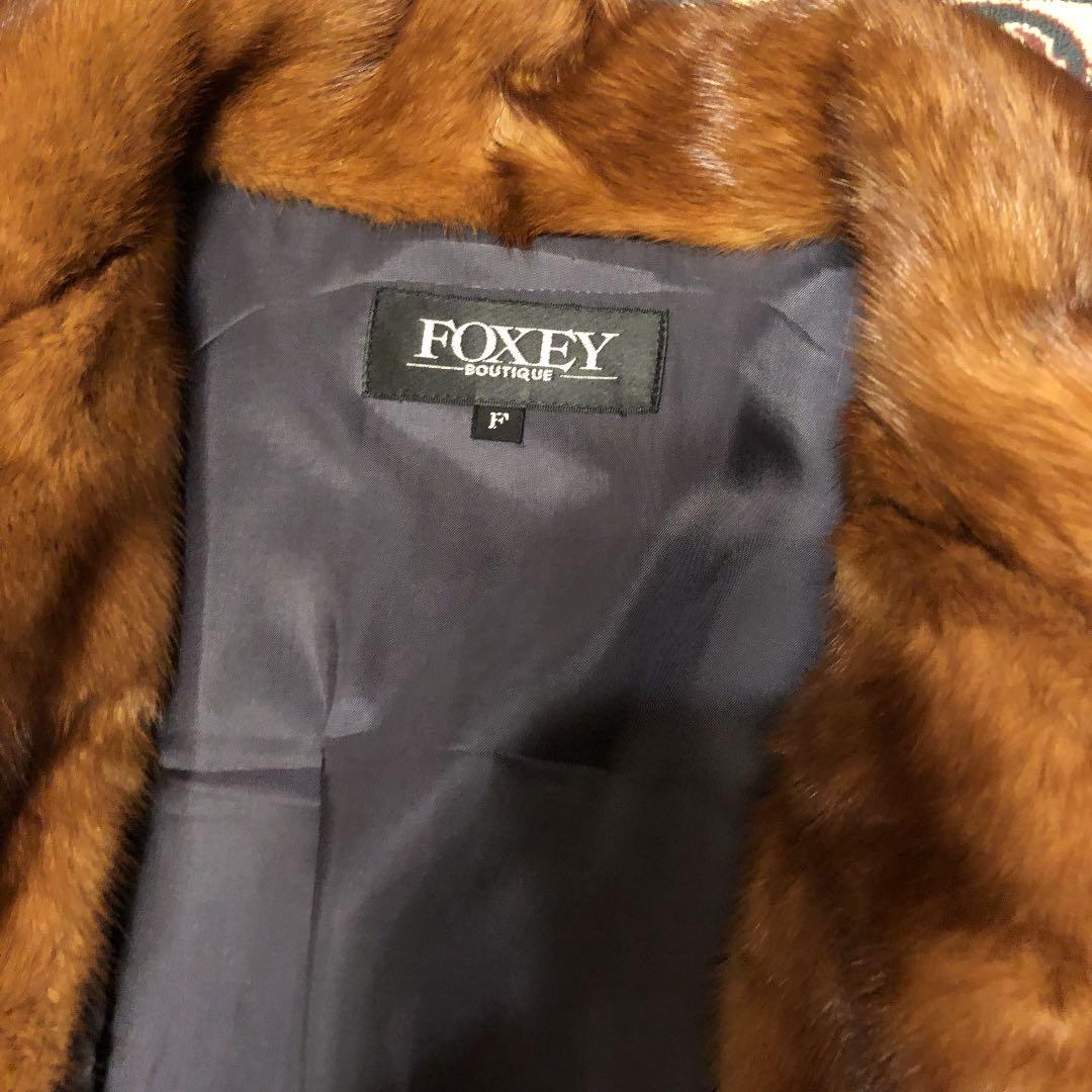 foxey ミンク　カシミヤコート