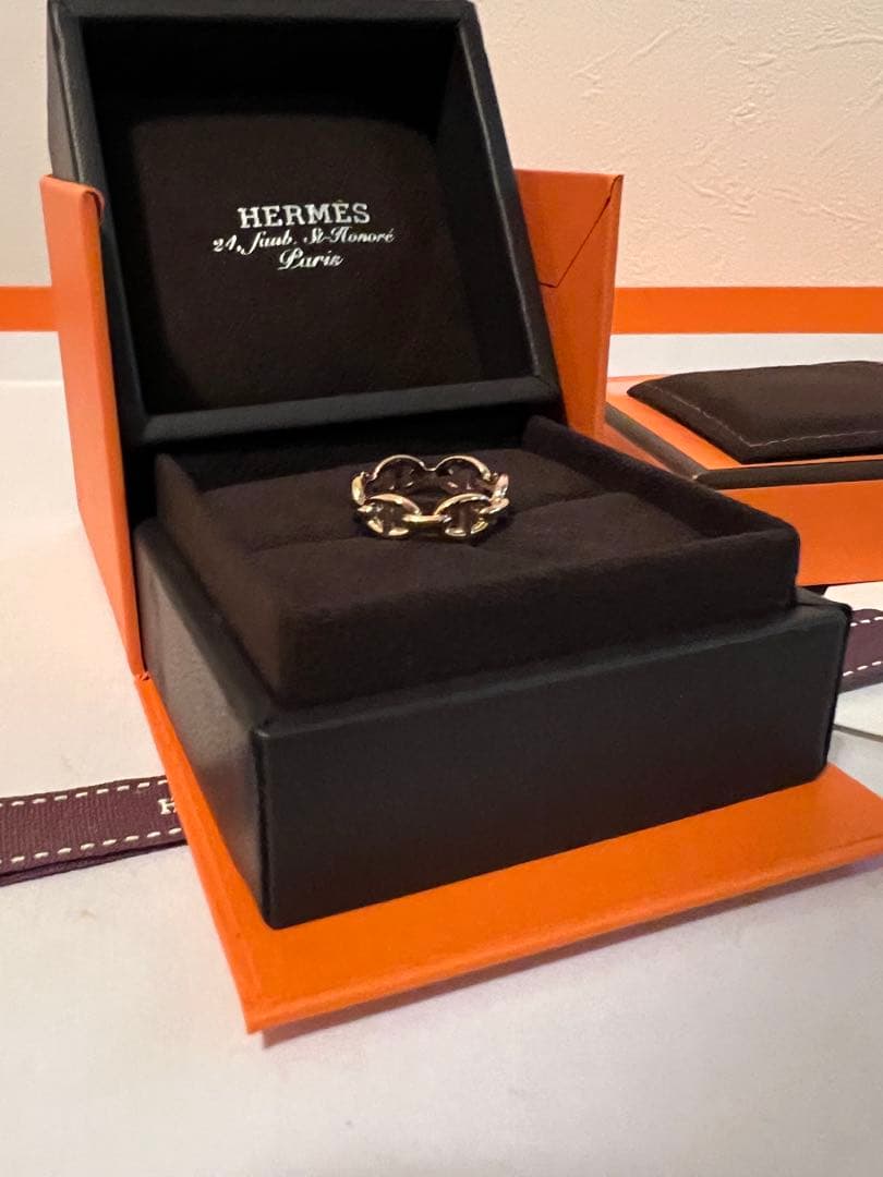 新品未使用　エルメス　シェーヌダンクルアンシェネRG size51