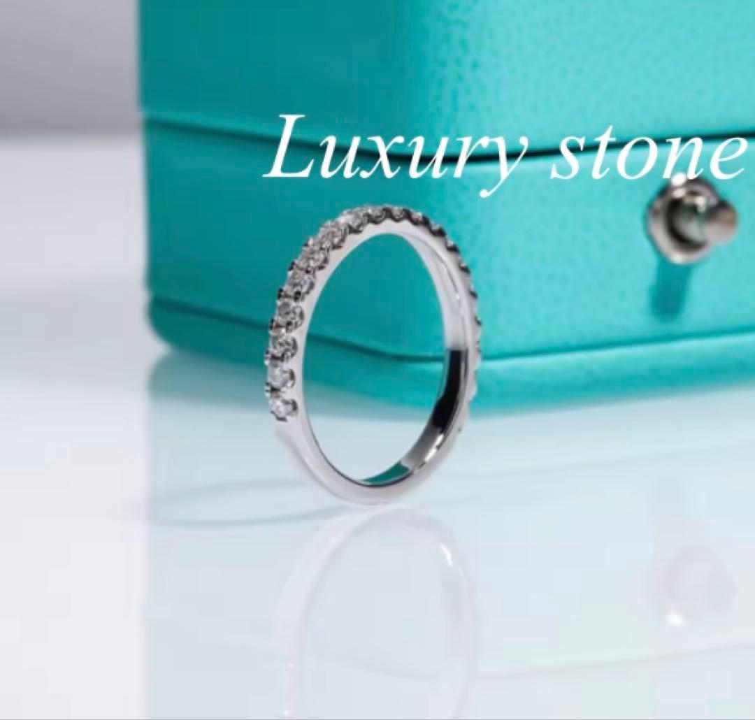 最高級モアサナイト 3カラット リングセット 17号