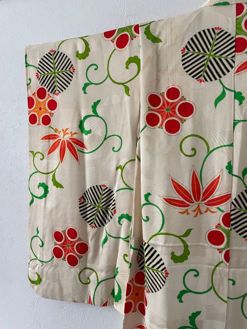 七五三　7歳　正絹お着物セット