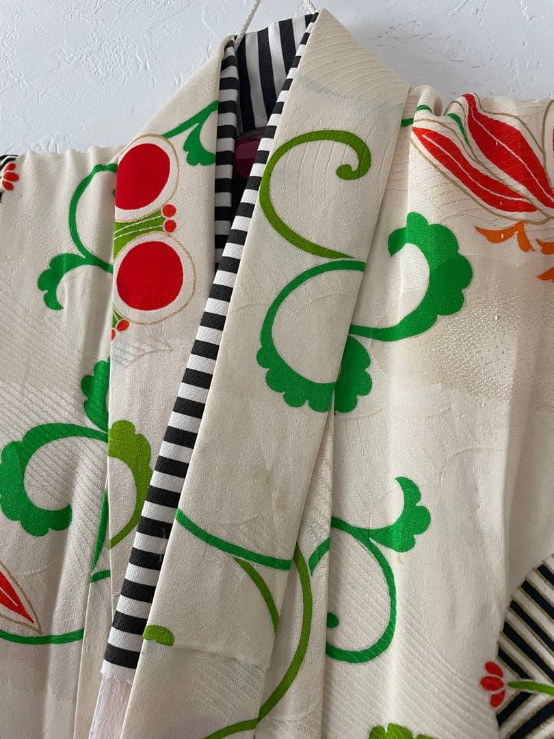 七五三　7歳　正絹お着物セット