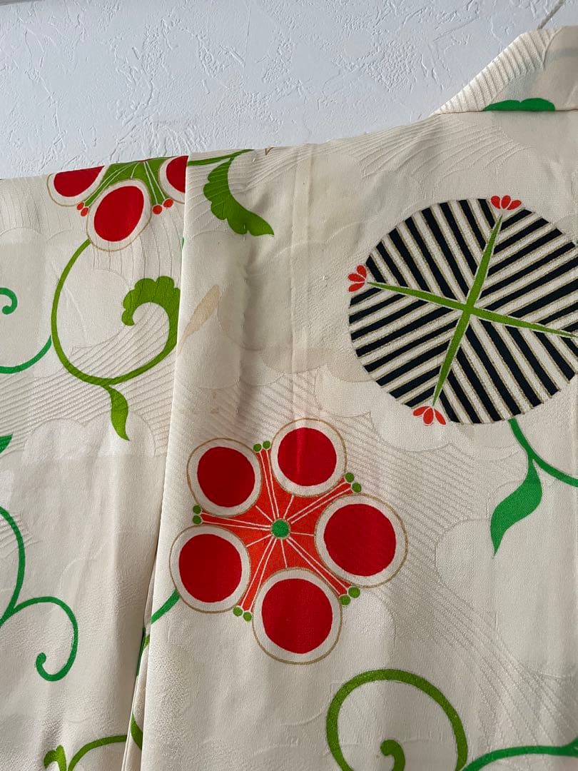 七五三　7歳　正絹お着物セット