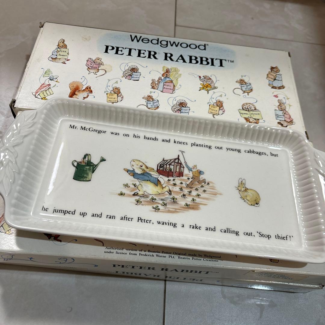 ウェッジウッド　ピーターラビット　 4皿セット　プレート皿　食器