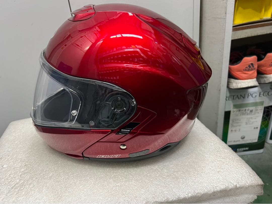 システムヘルメット OGK kabuto ibuki フルフェイス レッド XL