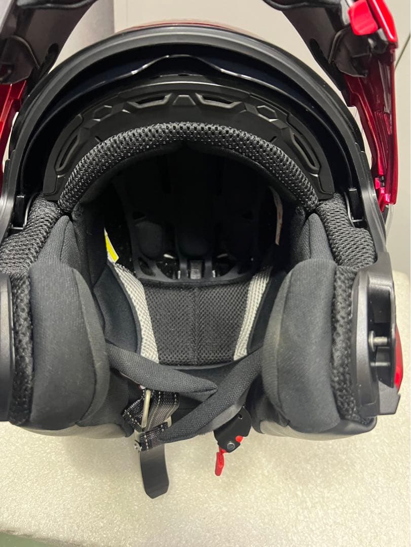 システムヘルメット OGK kabuto ibuki フルフェイス レッド XL