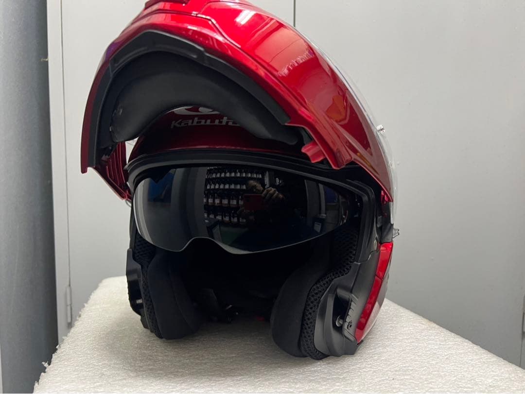 システムヘルメット OGK kabuto ibuki フルフェイス レッド XL