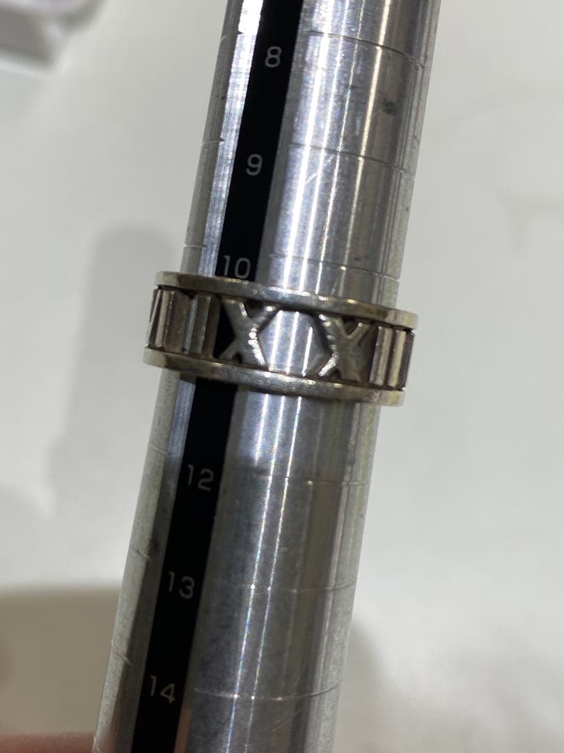 4-437 ティファニー　AG925 アトラスオープンリング