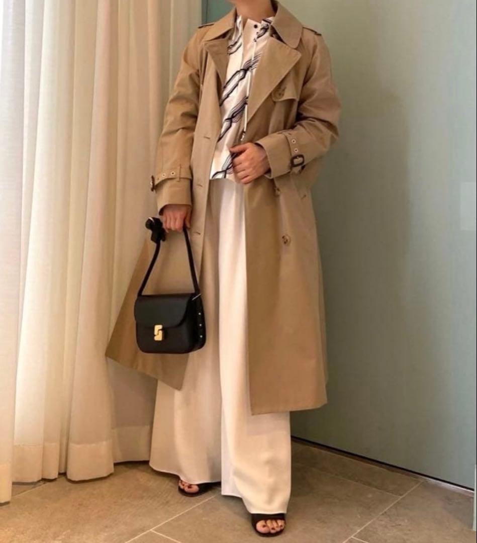 美品 トゥモローランド トレンチコート ライナー付き レディース SIZE 36