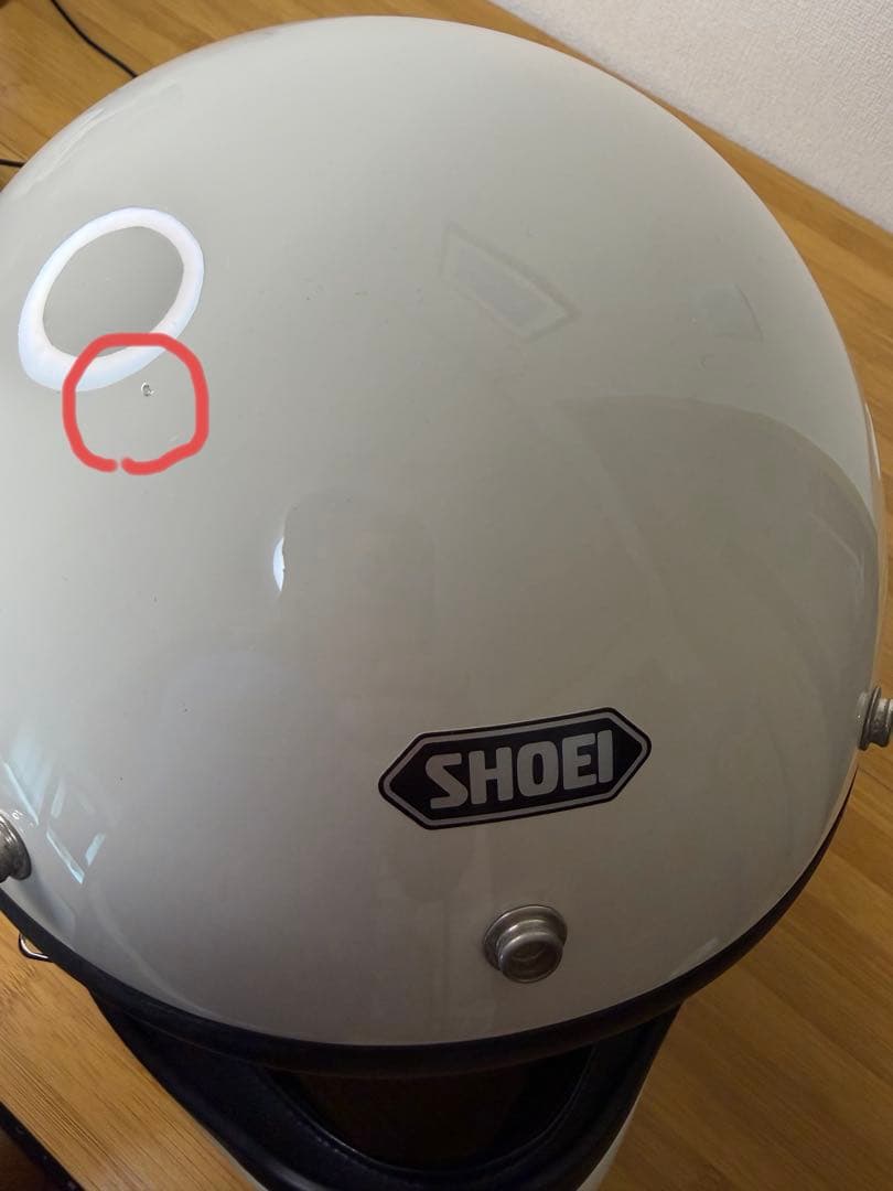 SHOEI EX-ZERO フルフェイスヘルメット XLサイズ ホワイト