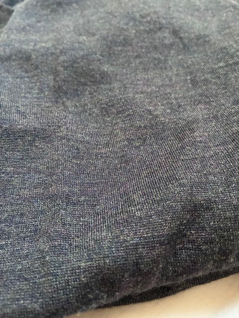 JOHN SMEDLEY ジョンスメドレー メリノウールカーディガン チャコール