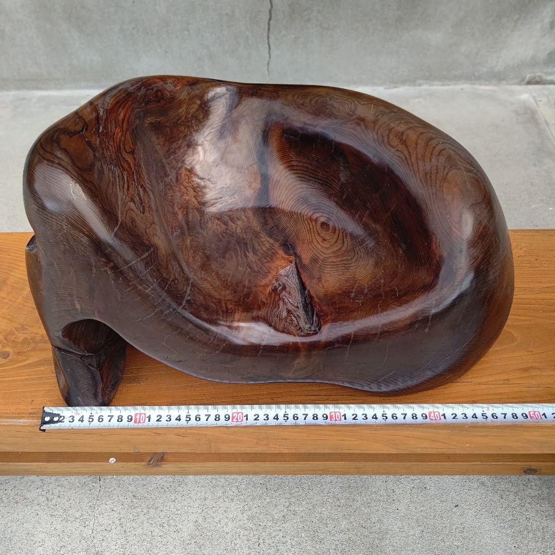 （未使用品）樹種不明　置物　木　小物 木材