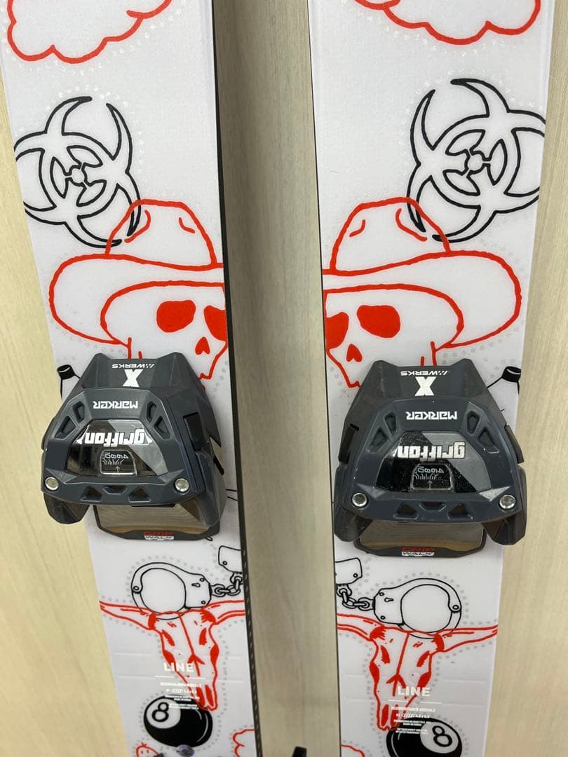 LINE BLEND 2026 スキー 175cm マーカーgriffonX